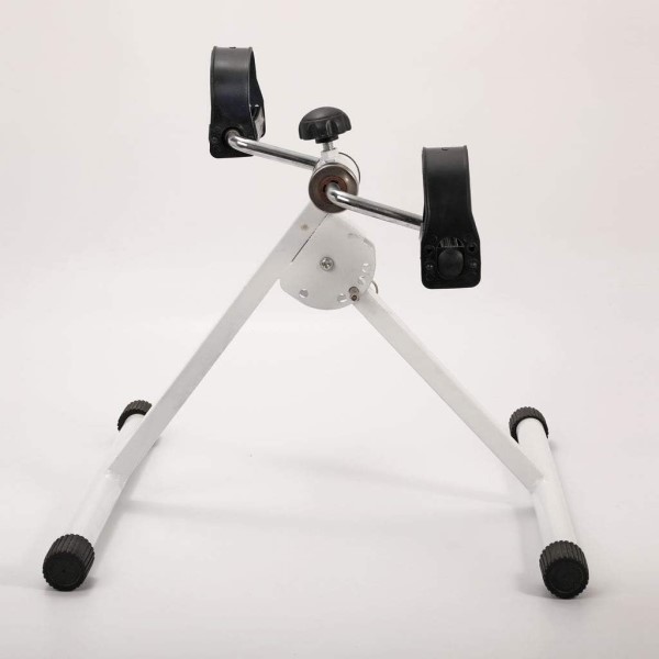 Mini Undercounter Exercise Bike with Adjustable Resistance and Foldable Storage