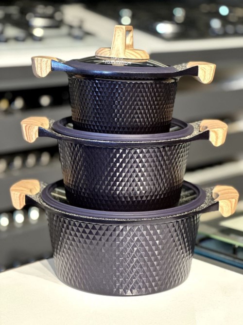 Life Smile Granite Cookware Set