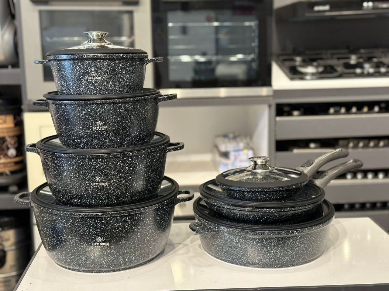 Life Smile 7Piece Kitchen Cookware Set