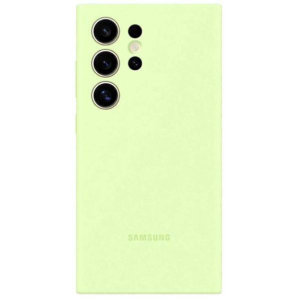 Samsung Galaxy S24 Ultra Silicone Case Light Green - EF-PS928TGEGWW