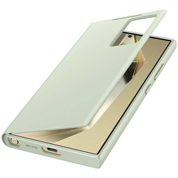 Samsung Galaxy S24 Ultra Smart View Wallet Case Light Green - EF-ZS928CGEGWW