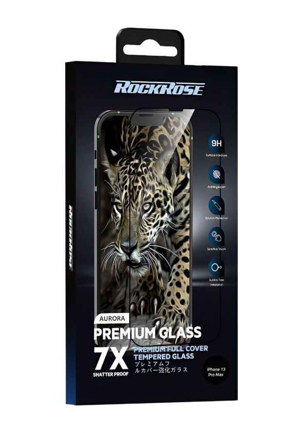 RockRose RRTGIP13APMFR Screen Protector For iPhone 13 Pro Max ( 4575 )