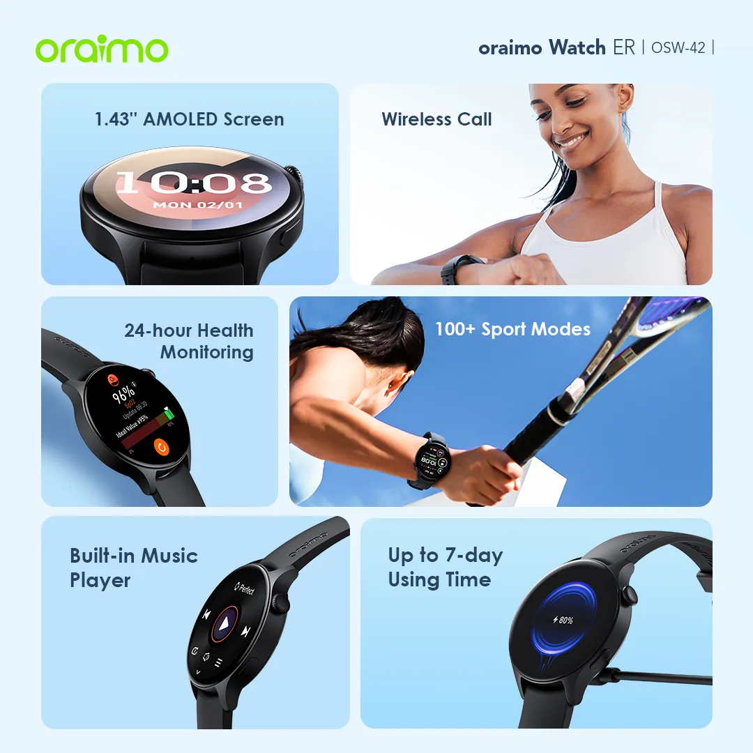 Oraimo Smart Watch ER