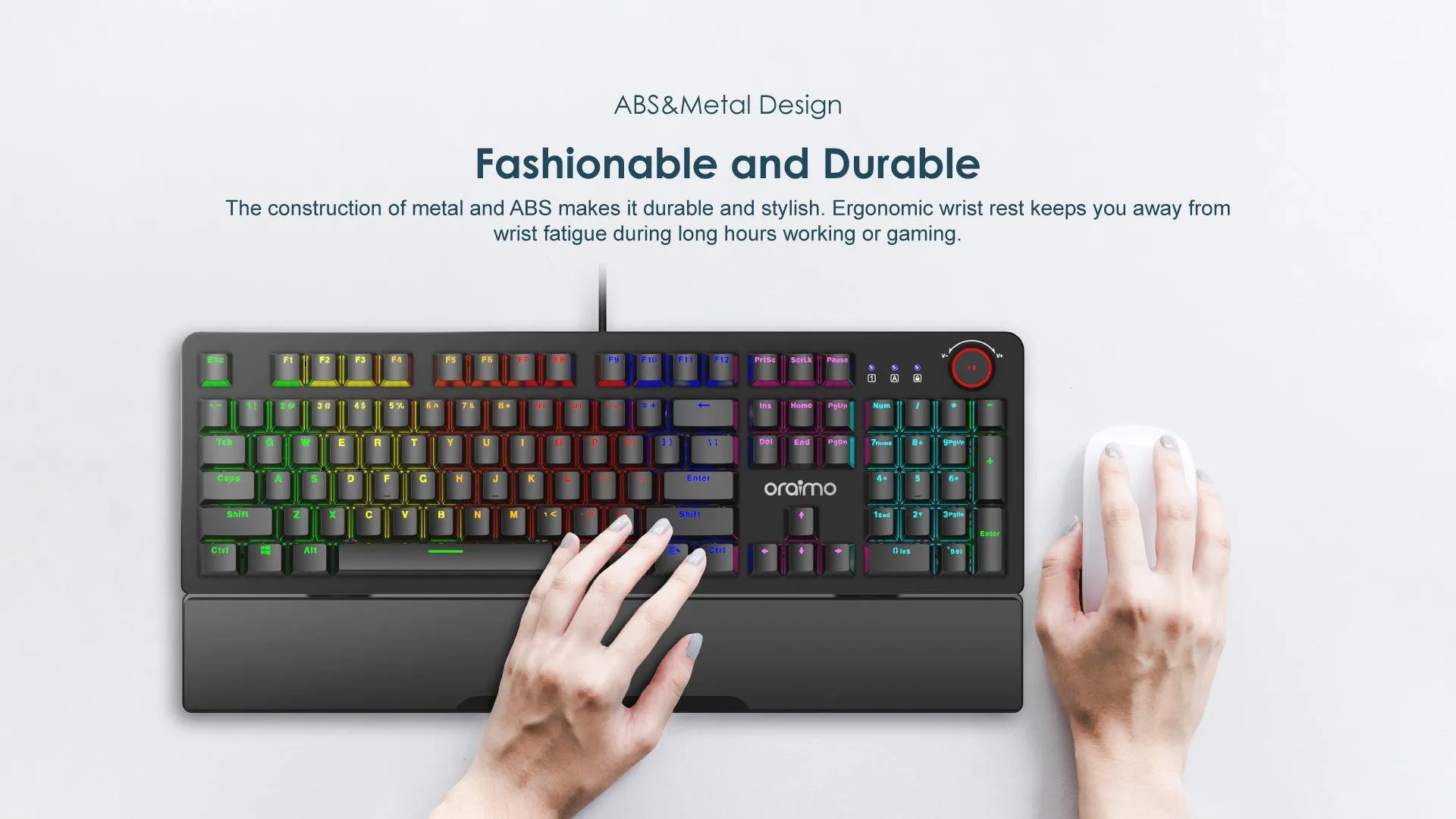 oraimo Hyper Type Wired Mechanical Keyboard