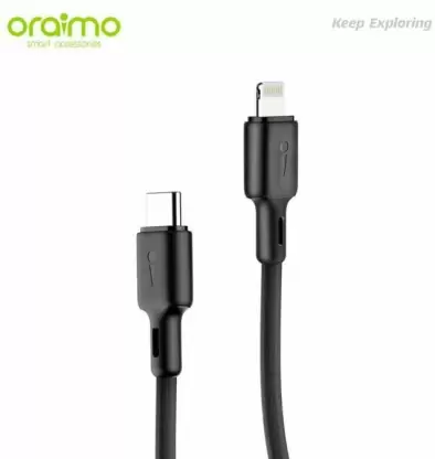 Oraimo Fastline 2 C to LTG Data Cable  2.4A 1M