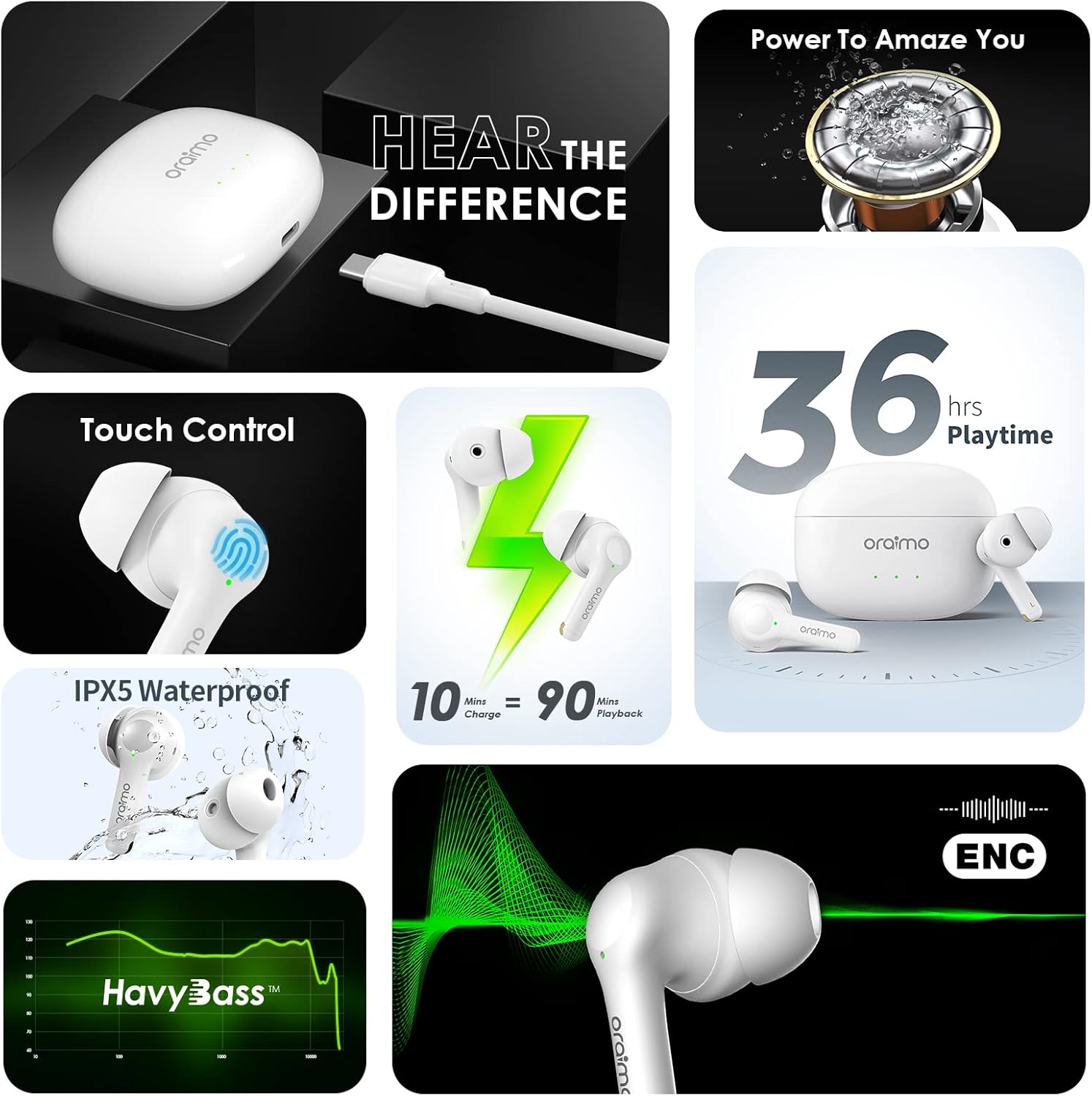Oraimo FreePods 3C TWS