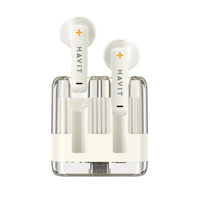 Havit Tw981 True Wireless Earbuds - Beige