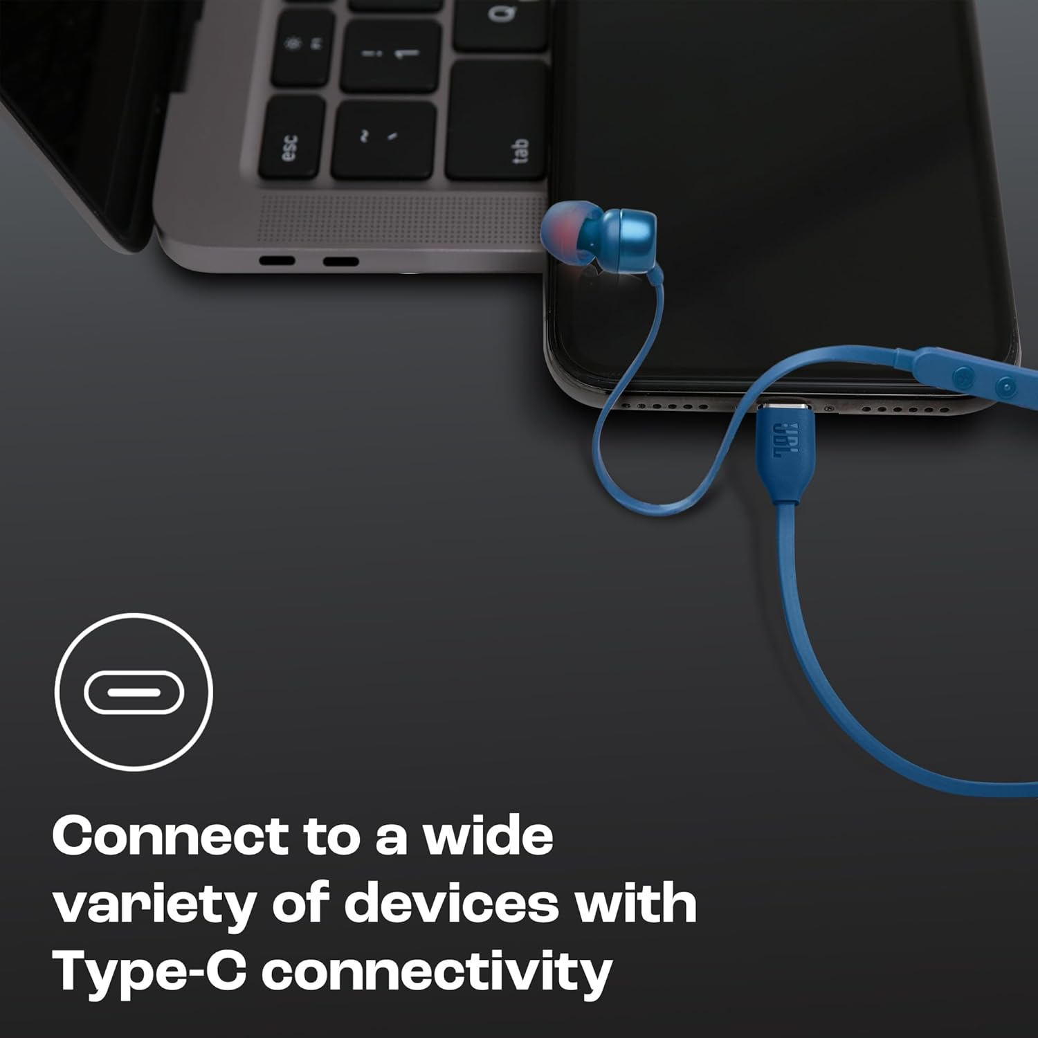 JBL Wired in-Ear Type C Headphones