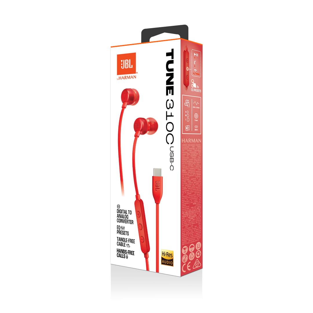 JBL Wired in-Ear Type C Headphones