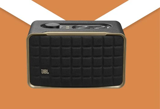 JBL Authentic 200 Smart Home Speaker, WiFi and Bluetooth – Black