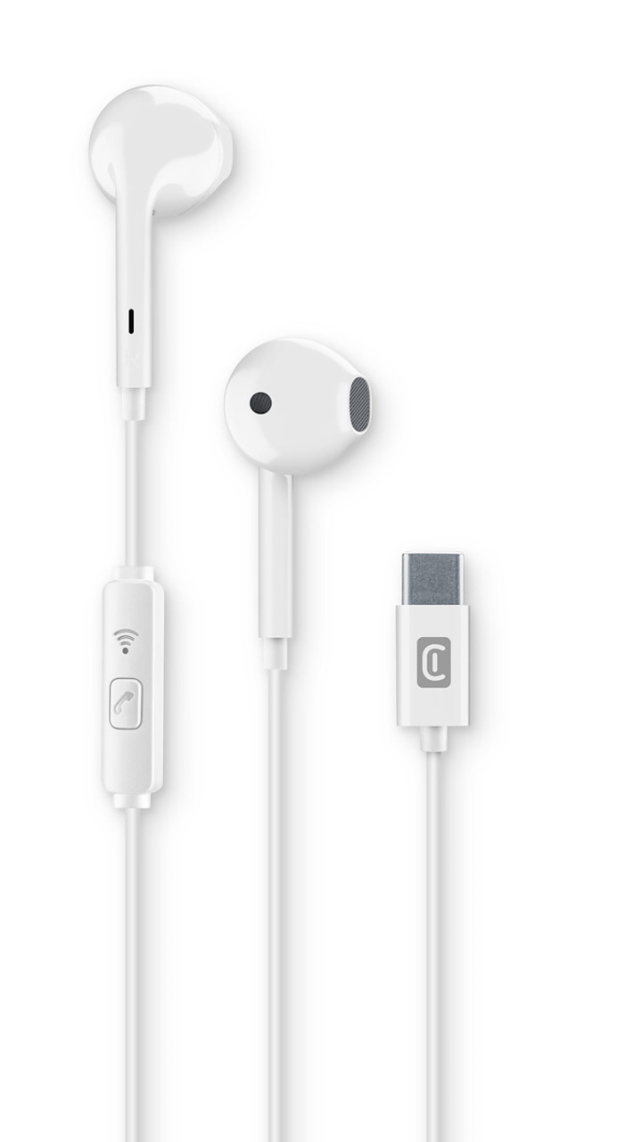 Cellularline AUCAPSULEMSTYPECW - Headphone In Ear - White