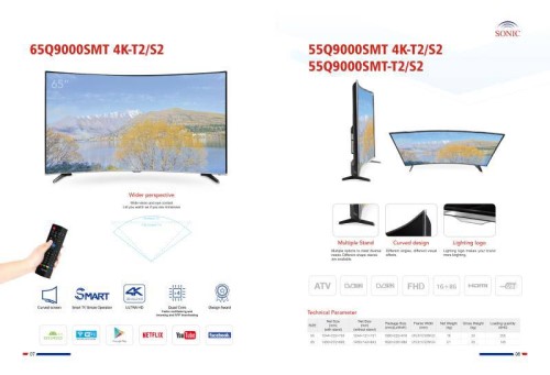 Sonic TV TV 65'' Q9000-SMT T2S2 4K