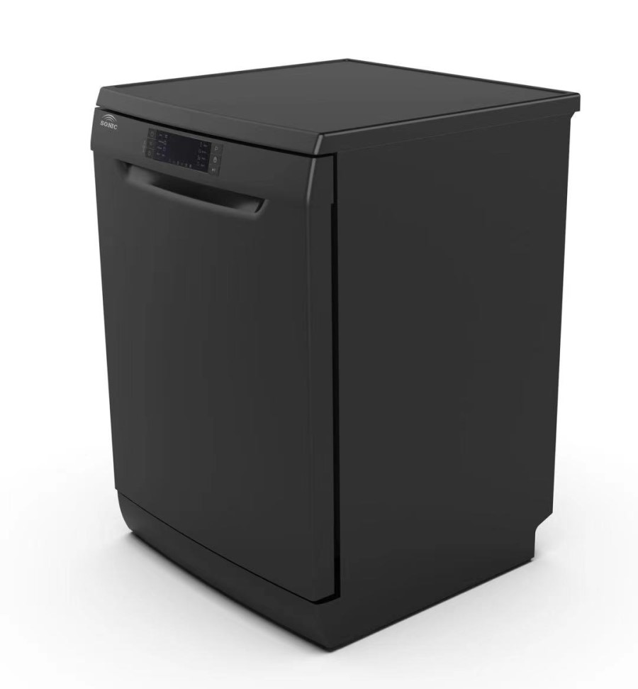 Sonic WQP12-J7617K-W - 14 Sets - Dishwasher - black