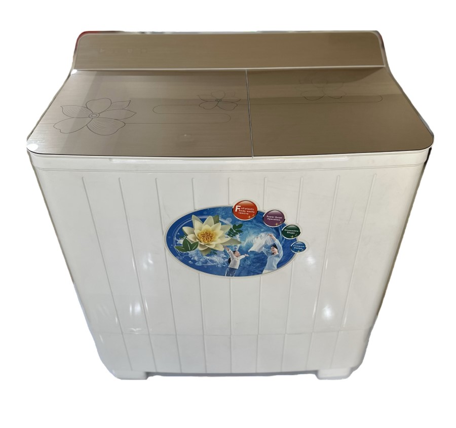 Sonic SN-28000 - 12Kg - Twin Tub Washing Machine - Gold