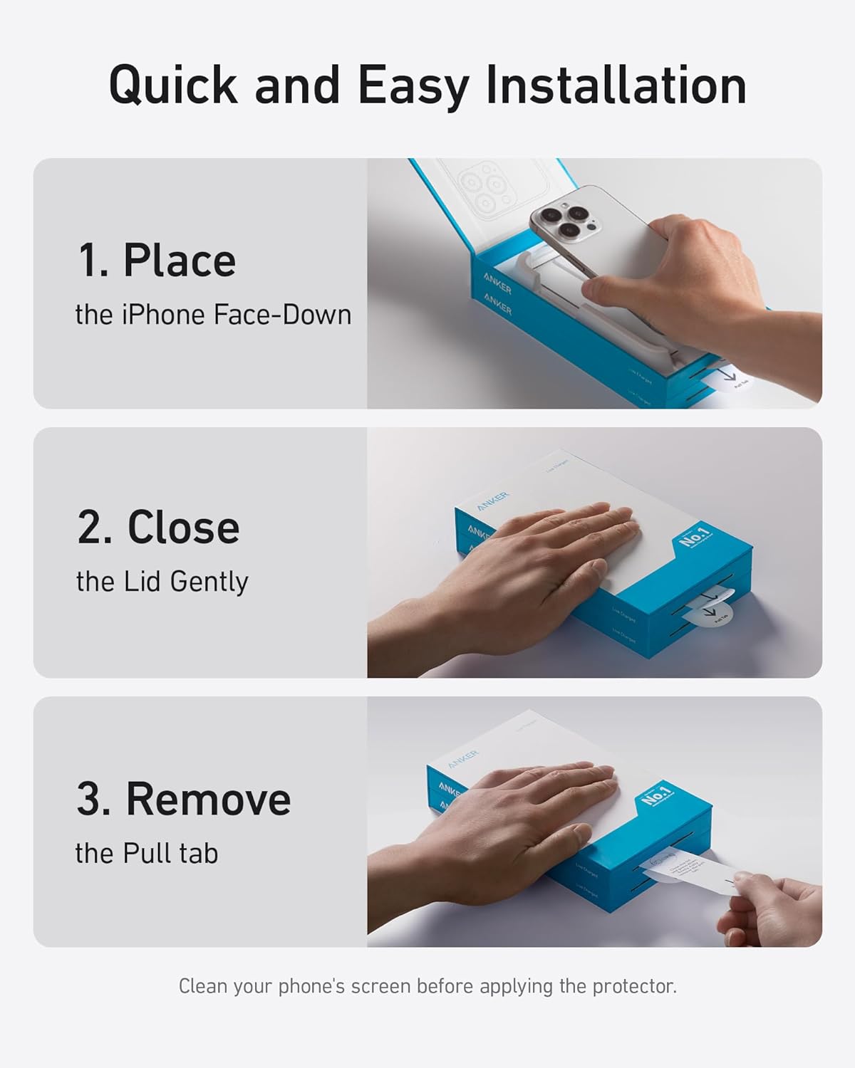 Anker iPhone 15 Pro Max Screen Protector