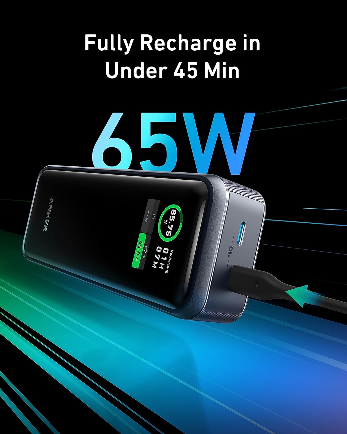 Anker Prime Power Bank 12K mAh 130W