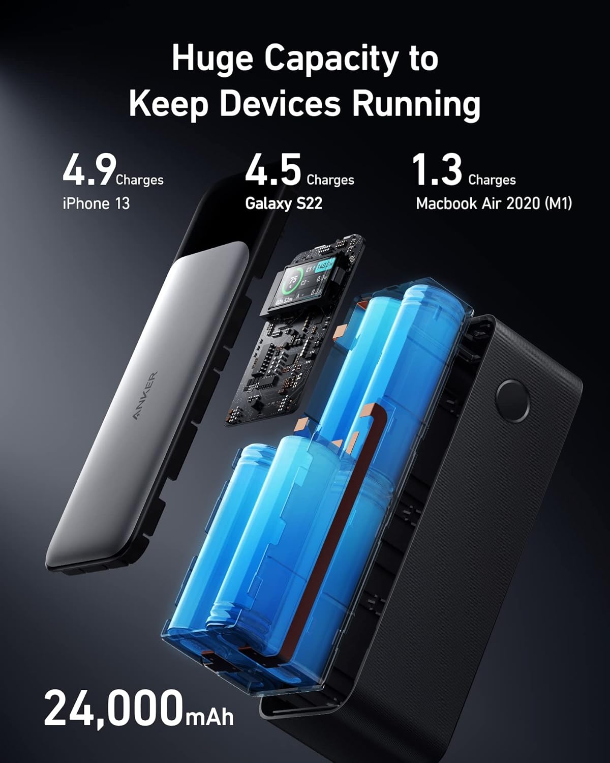 Anker 737 Power Bank Gen 2 24000mAh 140W