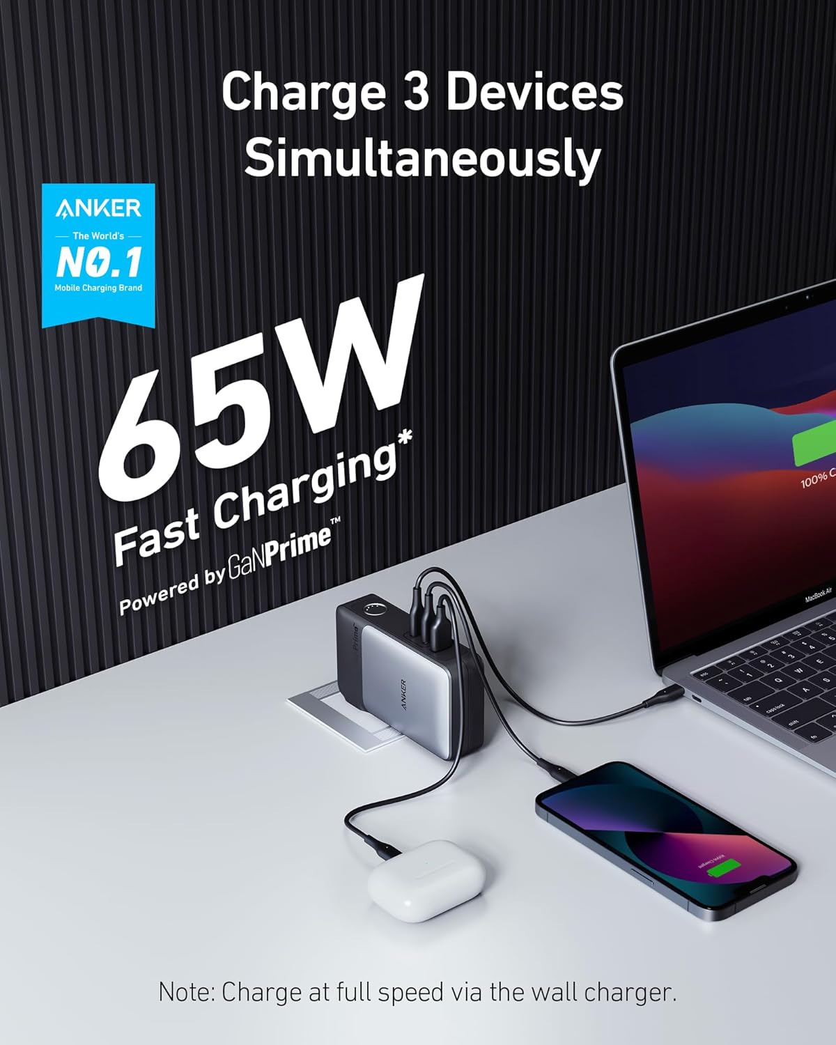 Anker 733 (2-in-1 Charge) Power Bank and GaNPrime powerCore 10000mAh 65W UK