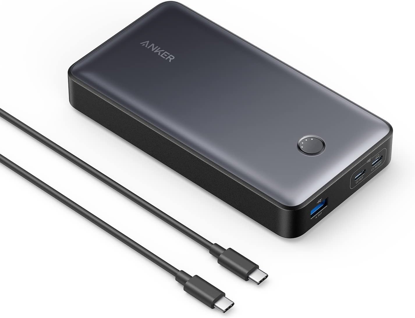 Anker 537 Power Bank (PowerCore 24K mAh 65W for  Laptop