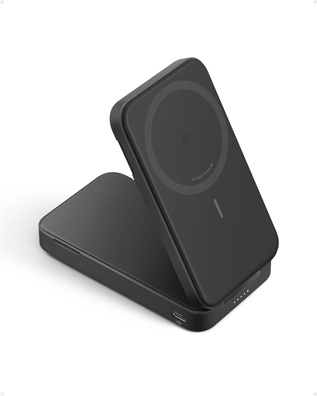 Anker MagGo Qi2 Power Bank 6600 mAh with  Adjustable Phone Stand