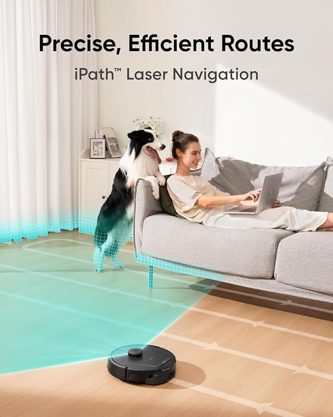 Anker eufy L60 Hybrid Robot Vacuum - Black