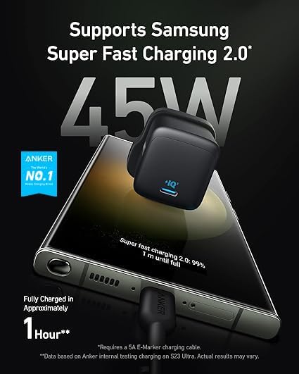 Anker 313 Charger PPS UK image 2