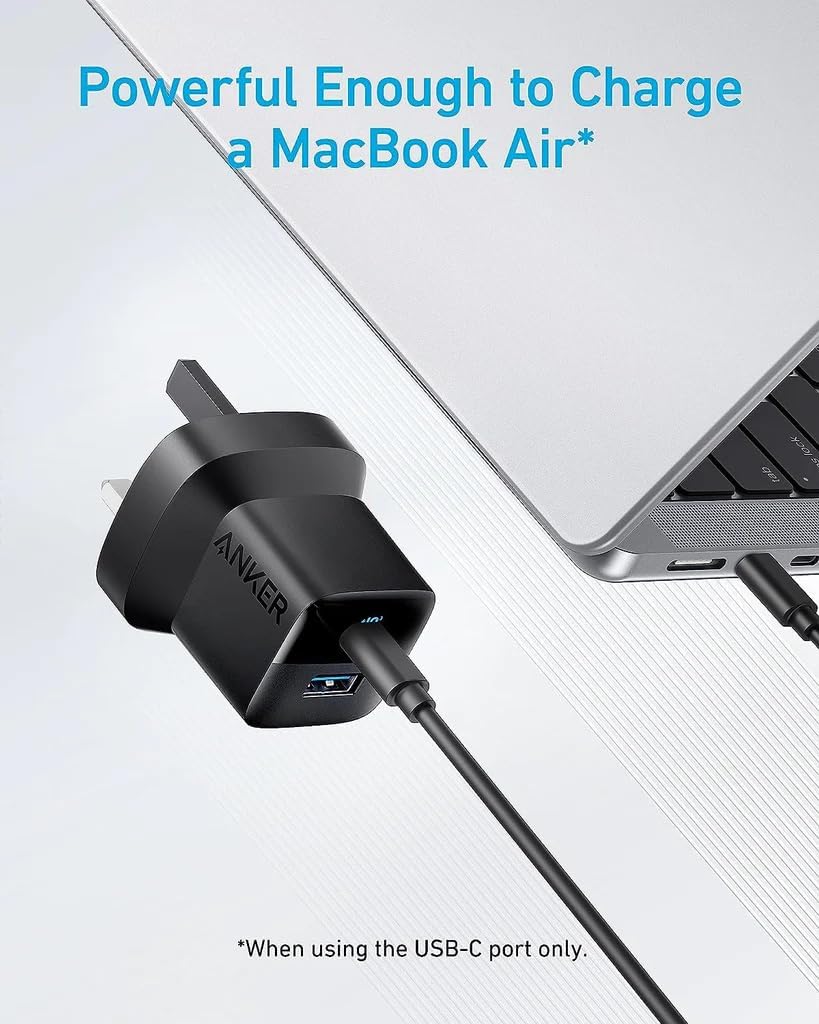 Anker 323 Bundle 33W and C to C 3ft Cable