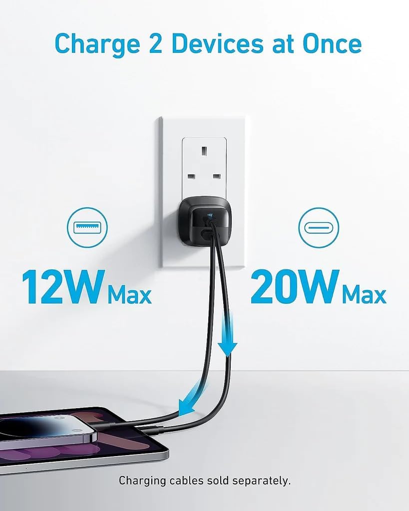 Anker 323 Dual Port Charger 33W Charger