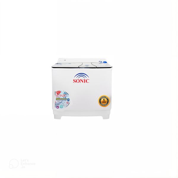 Sonic SN-30000 - 12Kg - Three Tub Washing Machine - White