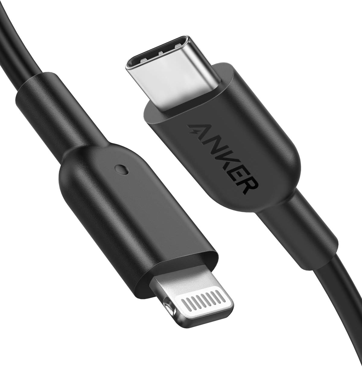 Anker 322 USB-C to Lightning Connector Braided Cable  3ft image 1