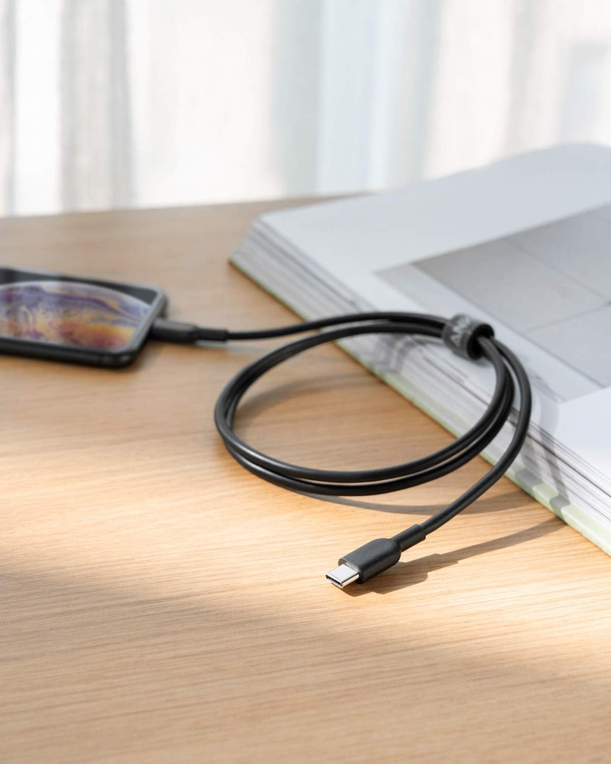 Anker 322 USB-C to Lightning Connector Braided Cable  3ft image 7