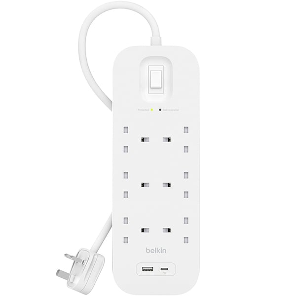 Belkin 6-Outlet Surge Protector Power Strip