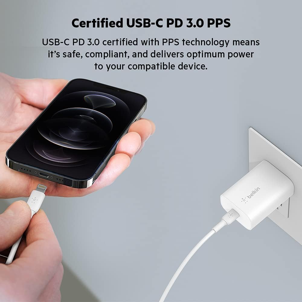Belkin BoostCharge 25W wall charger
