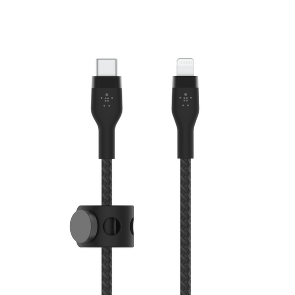 BELKIN USB-C Braided  Silicone Cable Lightning , 1M