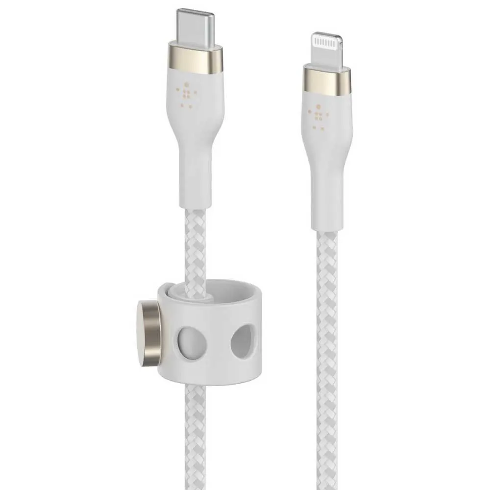 BELKIN USB-C Braided  Silicone Cable Lightning , 1M