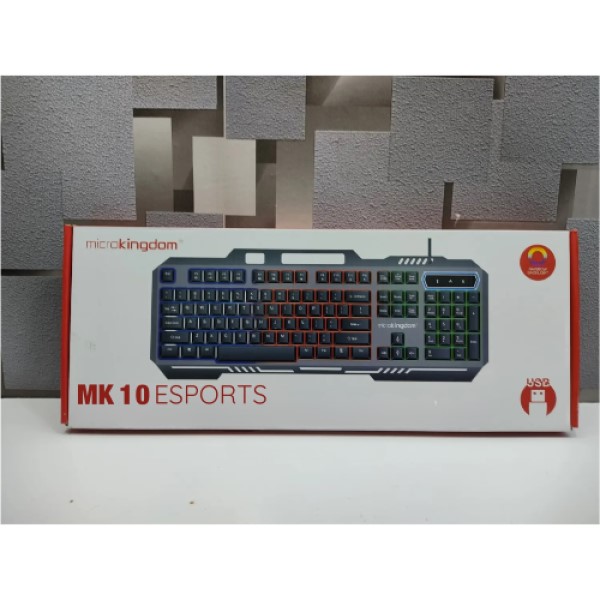 Microkingdom Mk10 Esports Backlit Keyboard (Gaming Keyboard)