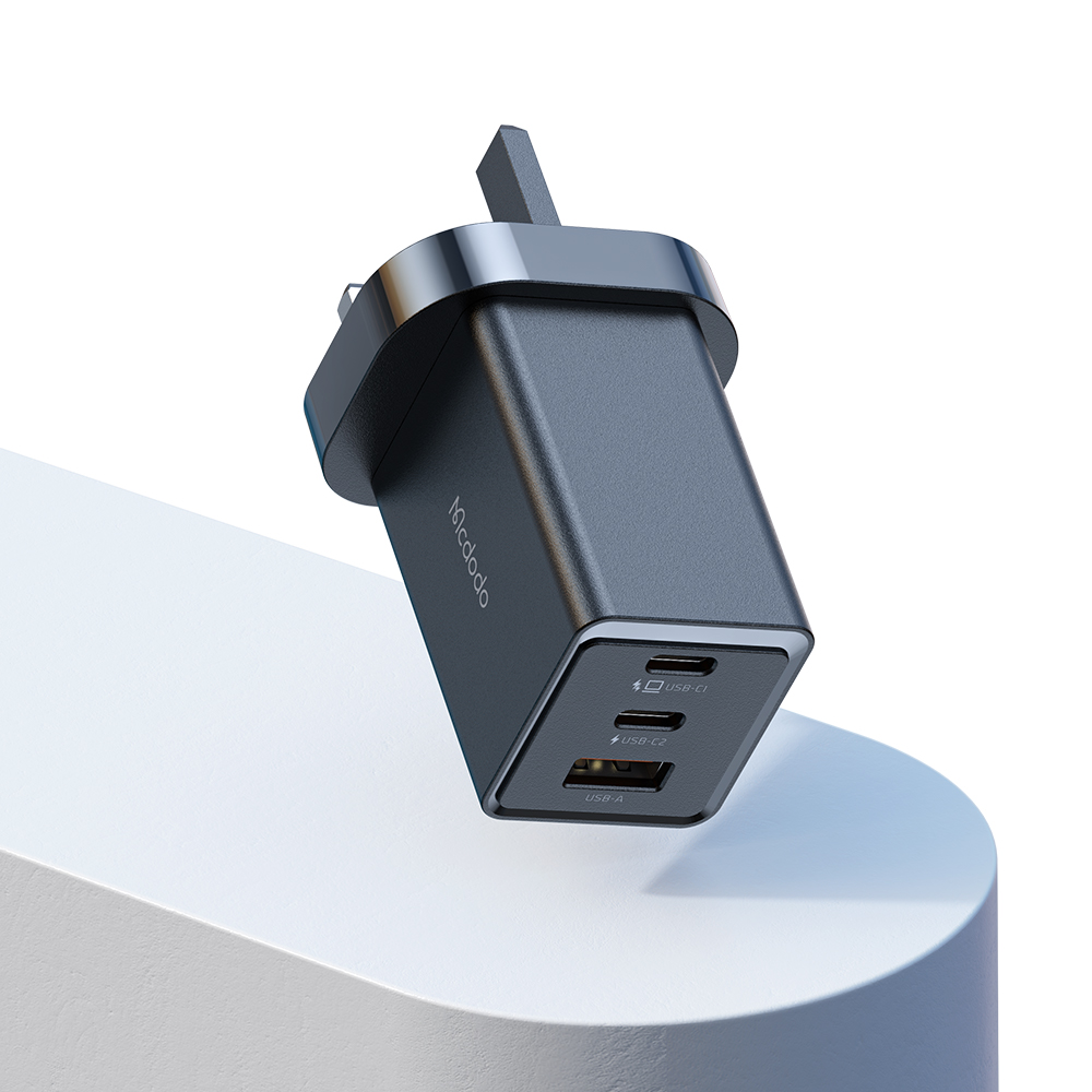 Mcdodo Ch1551 67w 2c+1a Gan 5 Mini Fast Charger (Uk) - Black