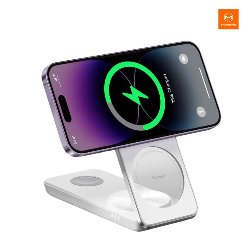 MC Peace Series 3 in 1 Foldable Magnetic Wireless Charger