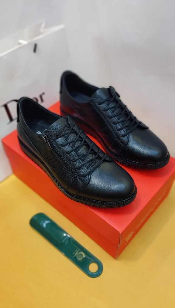 Drop land  Men's Genuine Leather Casual Shoes