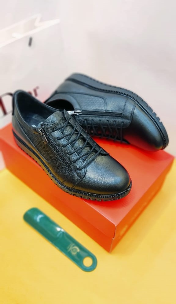 Drop land  Men's Genuine Leather Casual Shoes