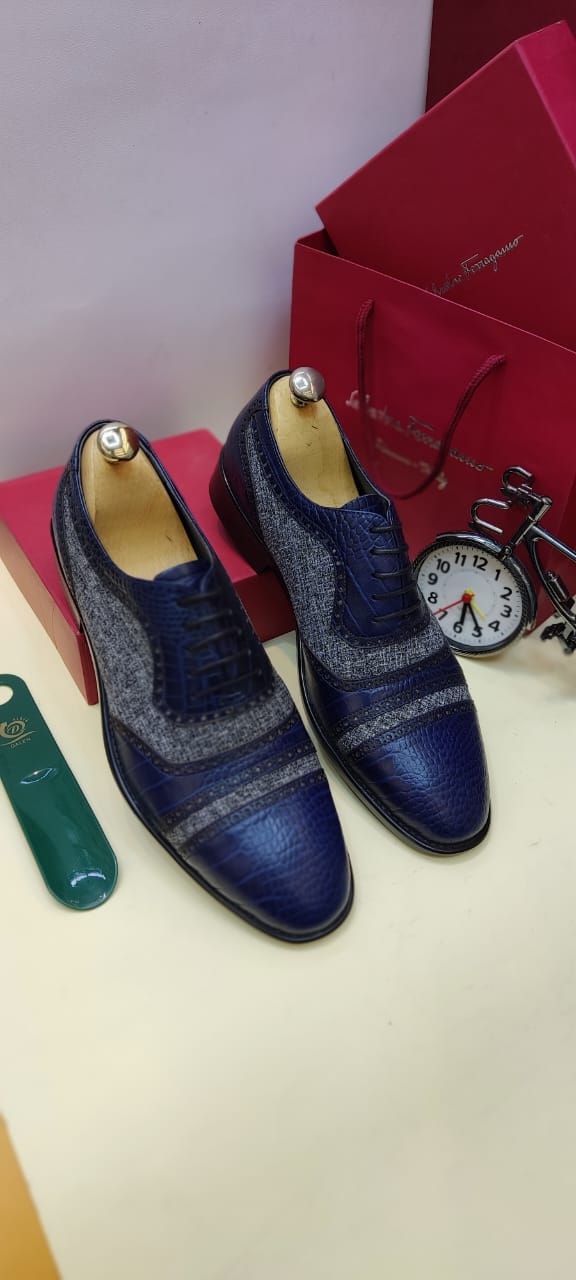 Leather Formal Lace Up Shoes for Men