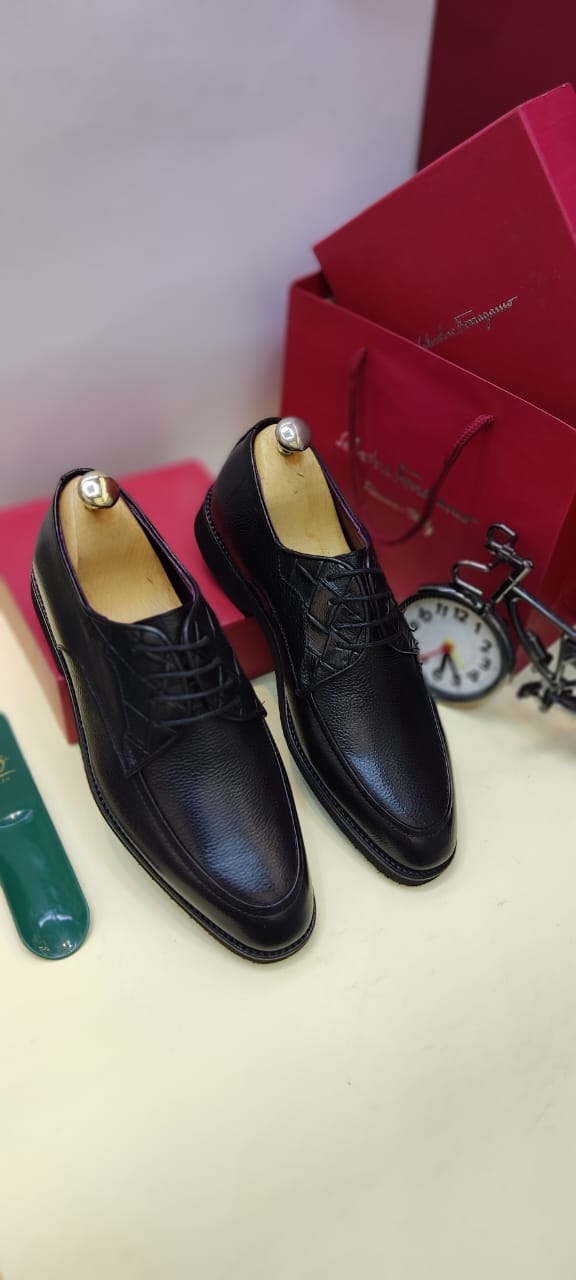 Leather Formal Lace Up Shoes for Men