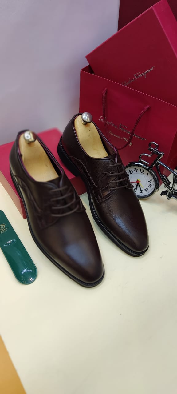 Leather Formal Lace Up Shoes for Men