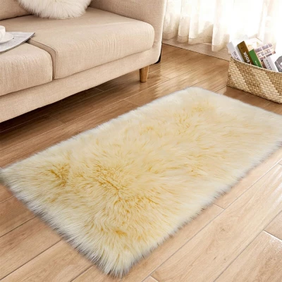 oster Oster Oster Faux Fur Rug 60x120cm white size: 60x120cm