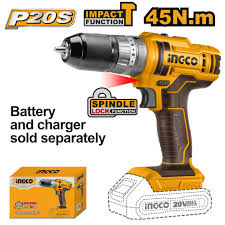 Cordless impact drill 20v
