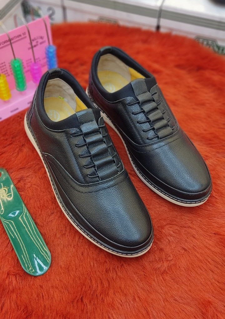 Men's Genuine Leather Casual Sneakers