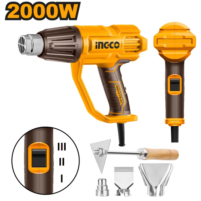 Ingco HG200078 Heat Gun 200W