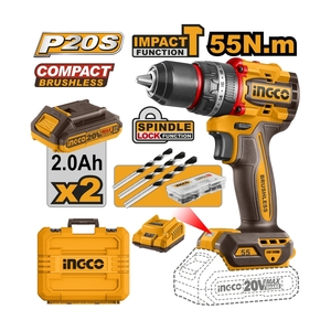 Compact Brushless Cordless Impact Drill