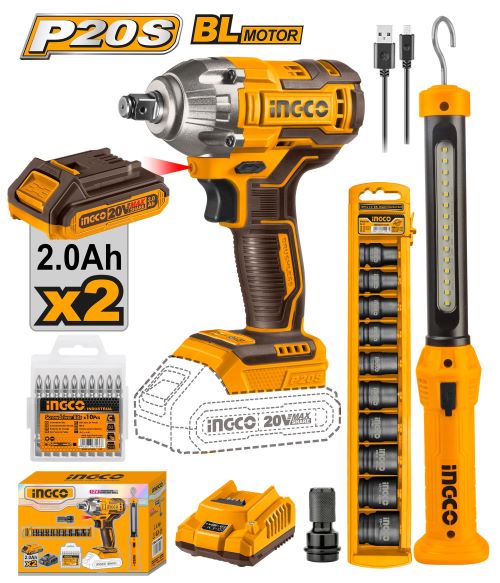 Ingco Compact Brushless Cordless Drill