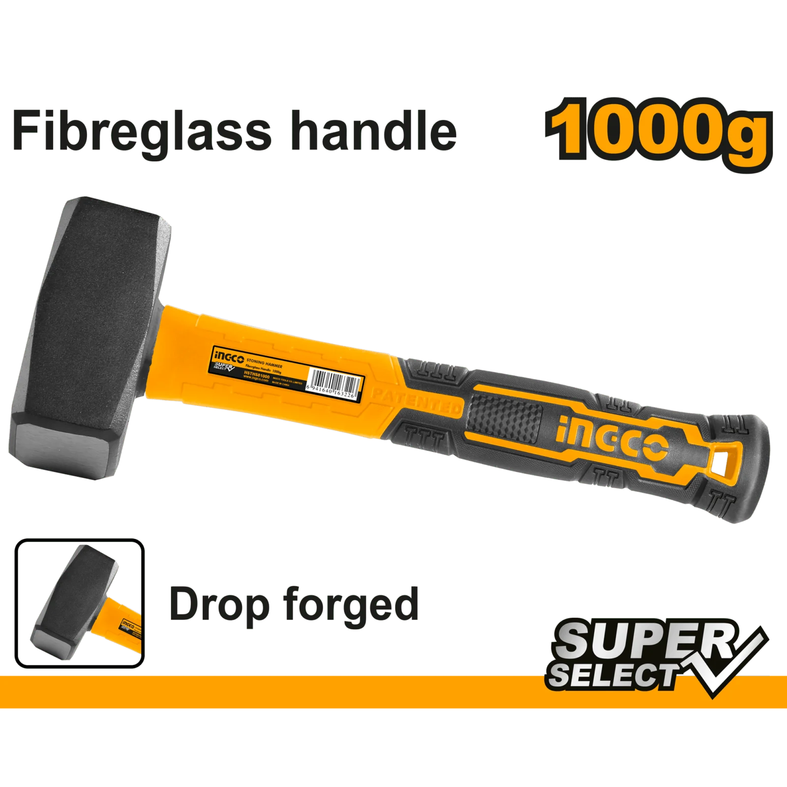 ingco Stoning Hammer 1000g